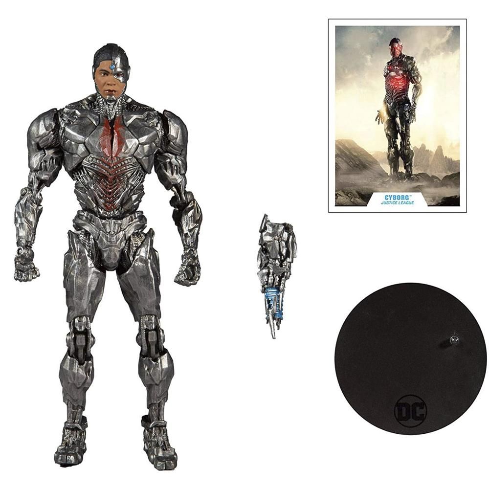 Cyborg Multiverse Zack Snyders Justice League Dc Mcfarlane Toys Na Geek Show Colecionáveis 