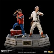 DOC BROWN ART SCALE 1/10 - BACK TO THE FUTURE - IRON STUDIOS