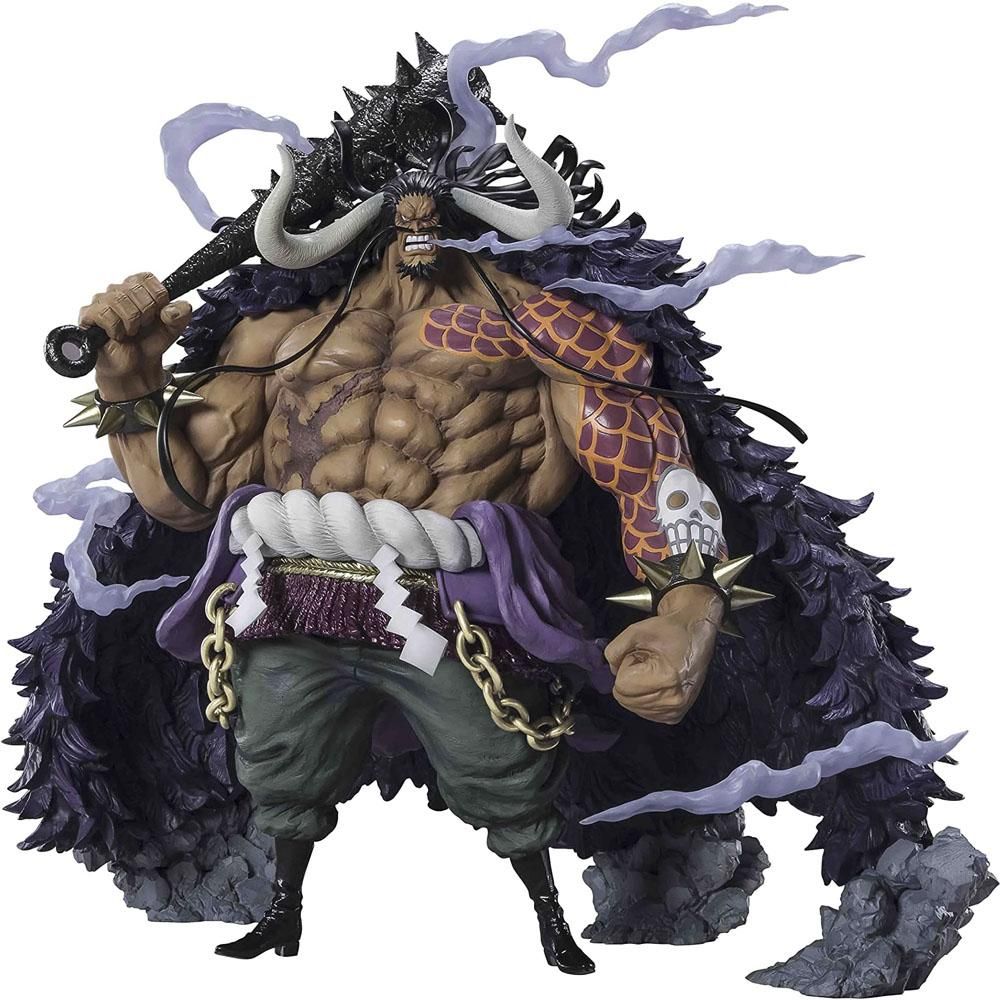 Action Figure One Piece Imperador Kaido Capitão 20cm