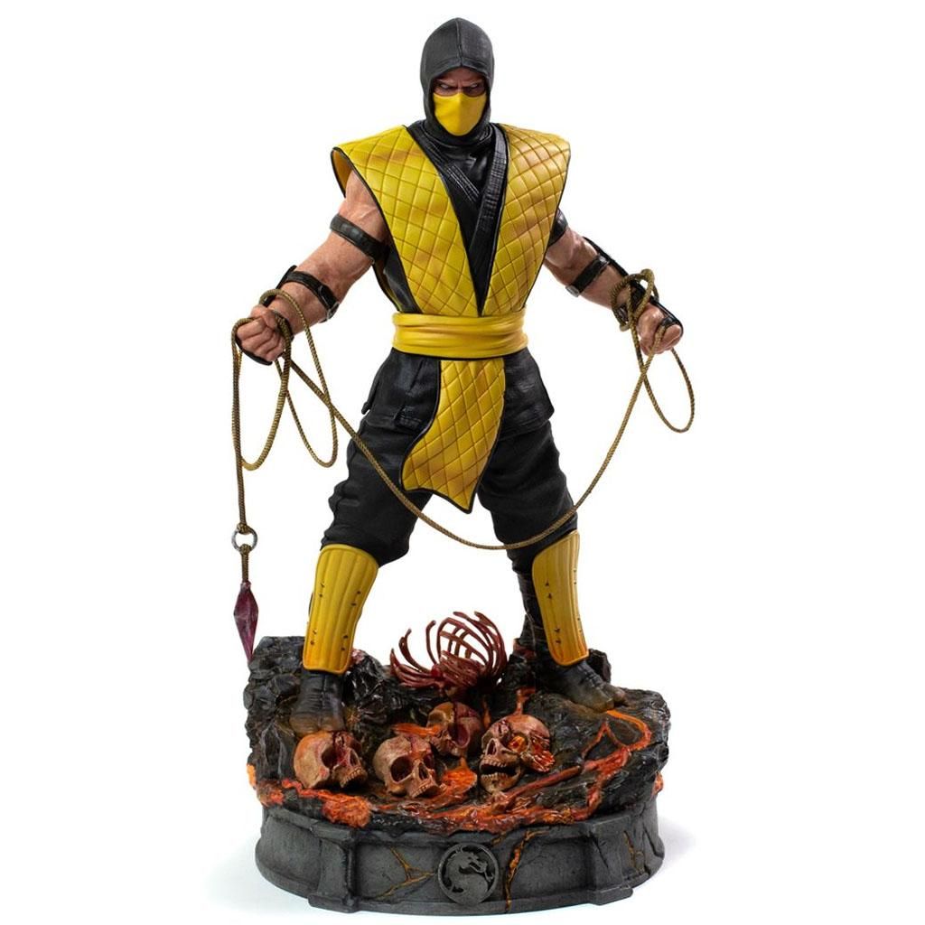 Action Figure Scorpion: Mortal Kombat Escala 1/12 - Storm Collectibles -  Toyshow Tudo de Marvel DC Netflix Geek Funko Pop Colecionáveis