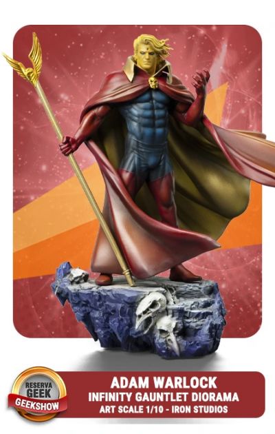 VOUCHER DE RESERVA ADAM WARLOCK - INFINITY GAUNTLET DIORAMA - ART SCALE 1/10 - IRON STUDIOS