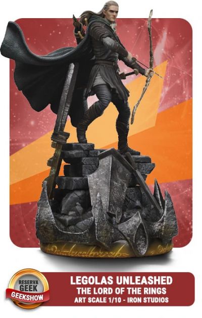 VOUCHER DE RESERVA LEGOLAS UNLEASHED - THE LORD OF THE RINGS - ART SCALE 1/10 - IRON STUDIOS