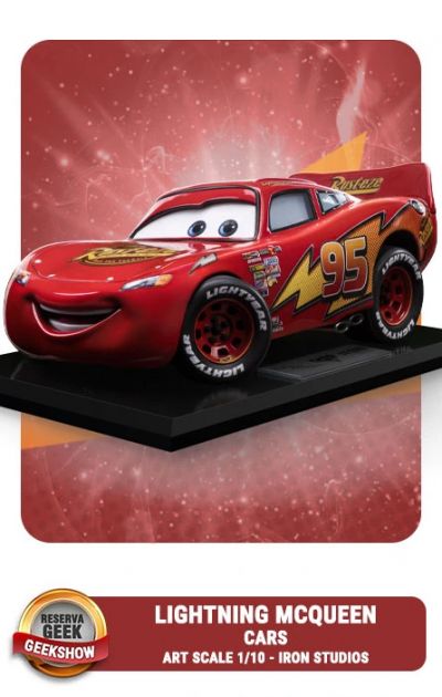 VOUCHER DE RESERVA LIGHTNING MCQUENN - CARS - ART SCALE 1/10 - IRON STUDIOS