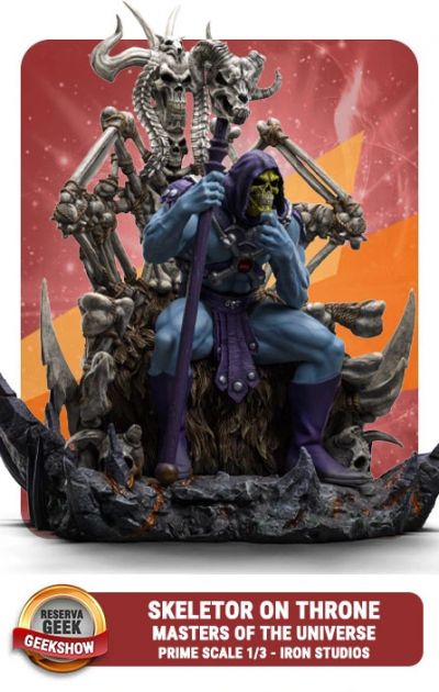 VOUCHER DE RESERVA SKELETOR ON THRONE (10th ANNIVERSARY) - MOTU - PRIME SCALE 1/3 - IRON STUDIOS