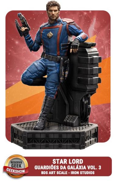 Star-Lord 1/10 Bds - Guardians of the Galaxy Vol. 2 - Iron Studios em  Promoção na Americanas